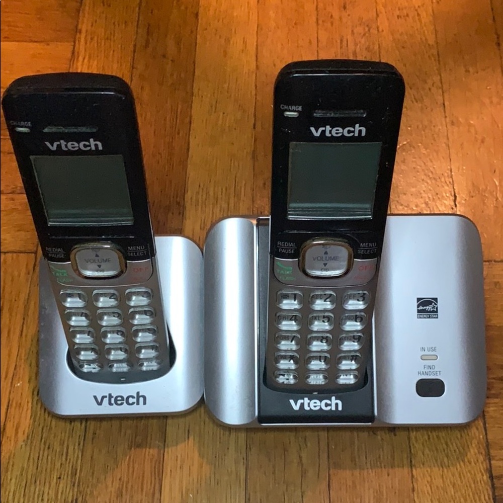 V tech dual headset landline phone ☎️